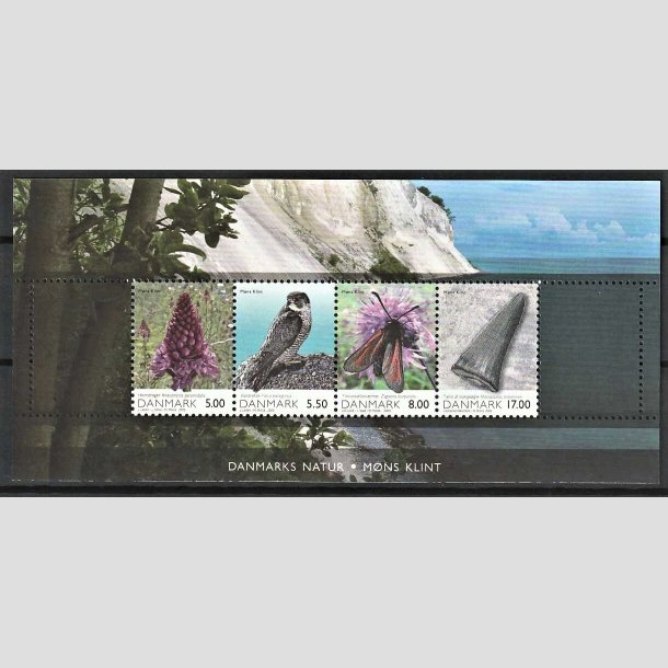 FRIMRKER DANMARK | 2009 - AFA 1575 - Danmarks natur II. - 35,50 kr. Miniark flerfarvet - Postfrisk