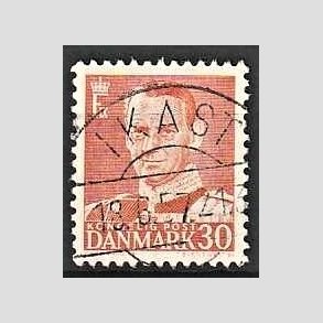 FRIMRKER DANMARK | 1952-53 - AFA 337 - Fr. IX 30 re rd - Lux Stemplet Ikast