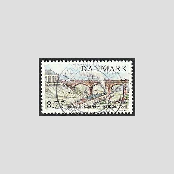 FRIMRKER DANMARK | 1997 - AFA 1149 - Kbenhavn-Roskilde - 8,75 Kr. flerfarvet - Lux Stemplet