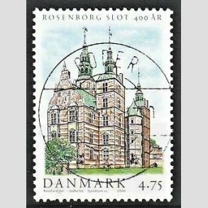 FRIM�RKER DANMARK | 2006 - AFA 1463 - Roseborg Slot 400 �r. - 4,75 Kr. Rosenborg slot - Pragt Stemplet Odder