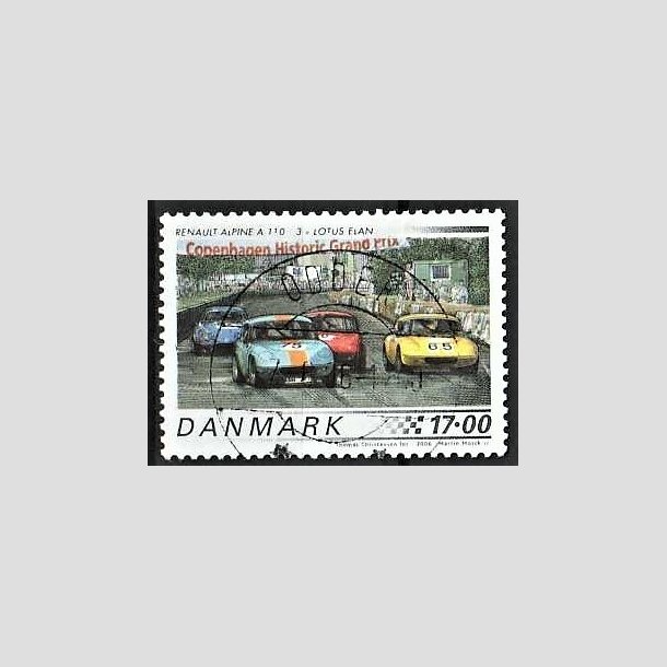 FRIMRKER DANMARK | 2006 - AFA 1473 - Klassiske racerbiler - 17,00 Kr. Lotus Elan - Pragt Stemplet Odder