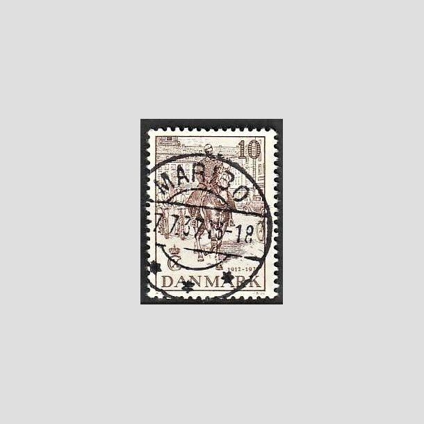 FRIMRKER DANMARK | 1937 - AFA 240 - Chr. X 25 re jubilum 10 re brun - Lux Stemplet Maribo