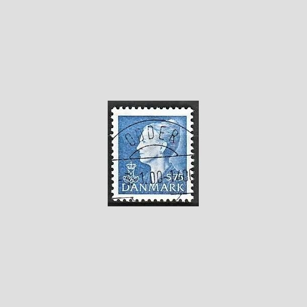 FRIMRKER DANMARK | 2000 - AFA 1234 - Dronning Margrethe - 5,75 Kr. bl - Lux Stemplet (Udsgt kvalitet)