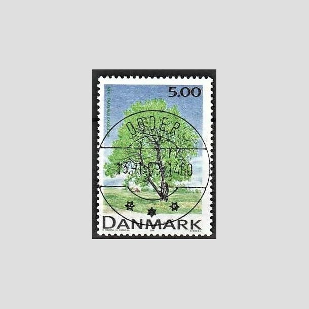 FRIMRKER DANMARK | 1999 - AFA 1197 - Danske lvtrer - 5,00 Kr. flerfarvet - Pragt Stemplet (Udsgt kvalitet)