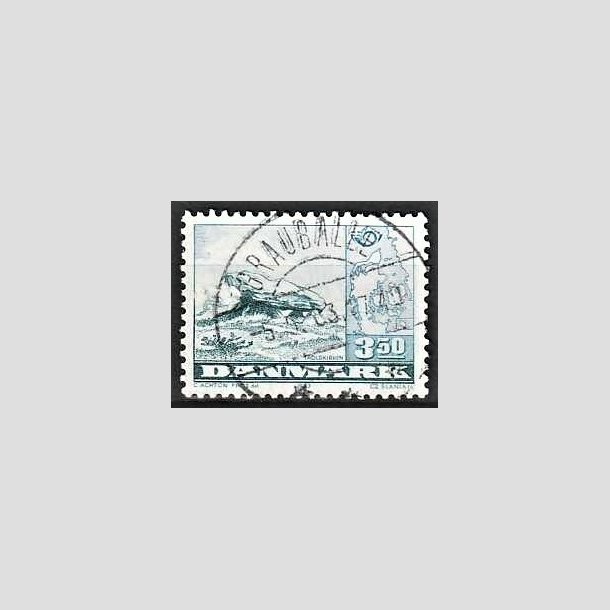 FRIMRKER DANMARK | 1983 - AFA 770 - Fllesnordisk udgave - 3,50 Kr. bl - Pragt Stemplet Grauballe