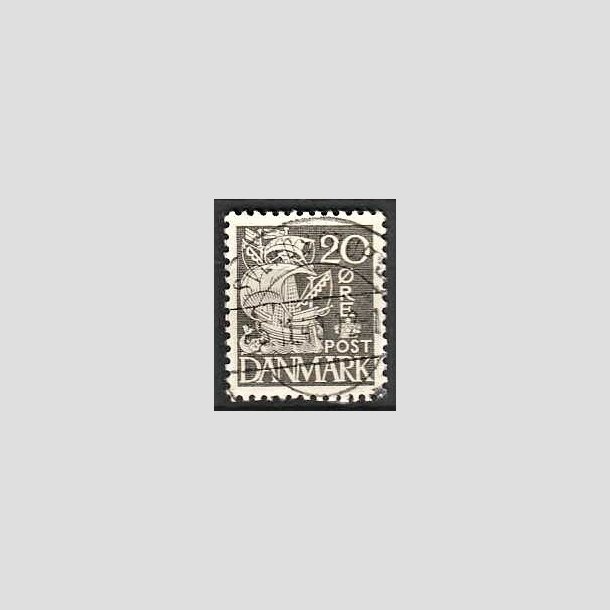 FRIMRKER DANMARK | 1937-40 - AFA 204a - Karavel 20 re gr Type II - Lux Stemplet 