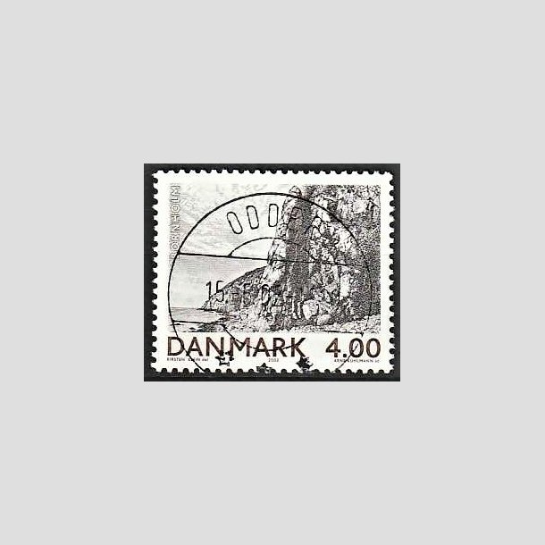 FRIMRKER DANMARK | 2002 - AFA 1315 - Landskabsbilleder - 4,00 Kr. Bornholm - Pragt Stemplet Odder