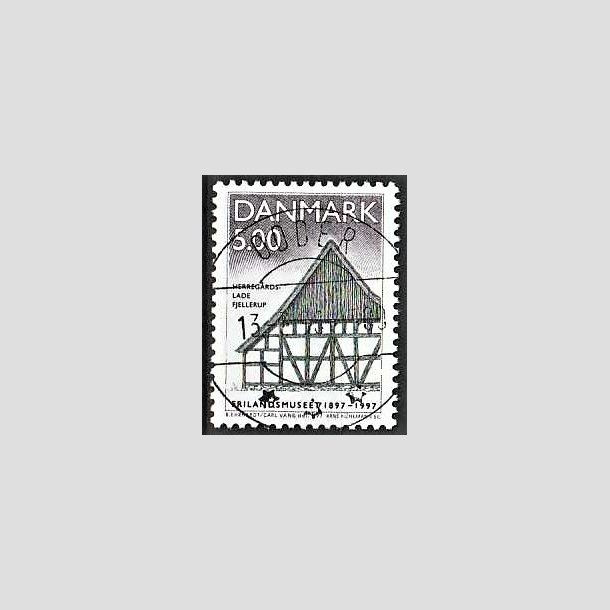 FRIMRKER DANMARK | 1997 - AFA 1141 - Frilandsmuseet 100 r - 5,00 Kr. herregrdslade - Pragt Stemplet Odder