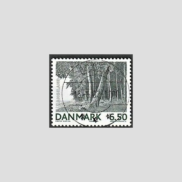 FRIMRKER DANMARK | 2002 - AFA 1317 - Landskabsbilleder - 6,50 Kr. Langeland - Pragt Stemplet Odder