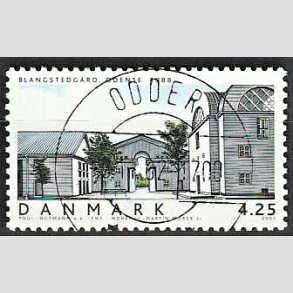 FRIMRKER DANMARK | 2002 - AFA 1333 - Danske boliger I. - 4,25 Kr. Blangstedgrd - Pragt Stemplet Odder (Udsgt kvalitet)