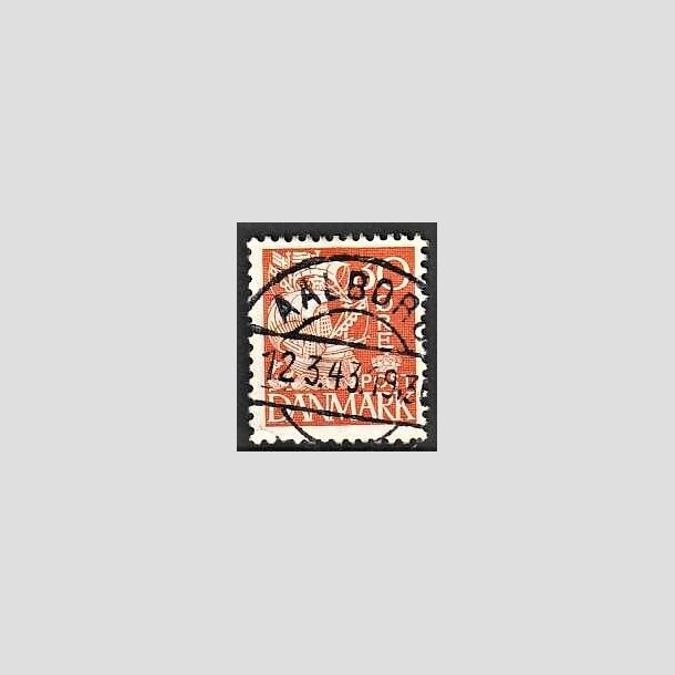 FRIMRKER DANMARK | 1940 - AFA 259 - Karavel 30 re orange Type II - Lux Stemplet Aalborg