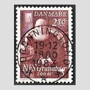 FRIM�RKER DANMARK | 1983 - AFA 787 - N.F.S Grundtvigs - 2,50 Kr. r�d - Pragt Stemplet Dronninglund