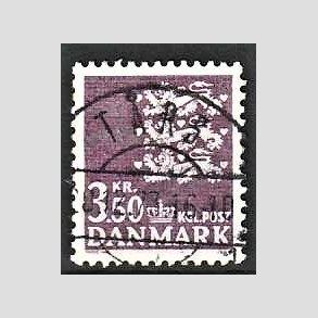 FRIMRKER DANMARK | 1972 - AFA 529 - Rigsvben 3,50 Kr. violet - Pragt Stemplet Trs