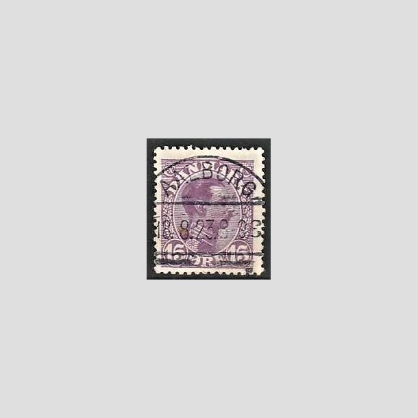 FRIMRKER DANMARK | 1913 - AFA 70 - Chr. X 15 re violet - Lux Stemplet Aalborg