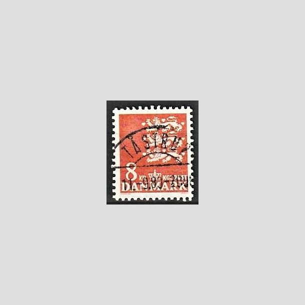 FRIMRKER DANMARK | 1979 - AFA 681 - Rigsvben 8 Kr. orange - Pragt Stemplet Tstrup