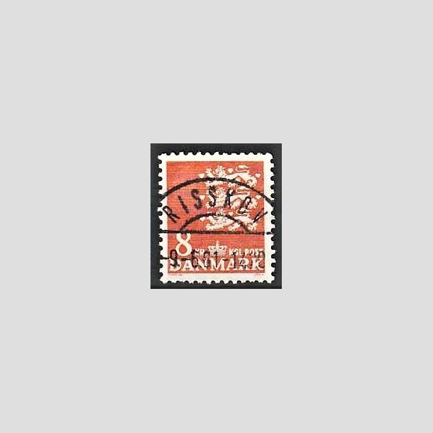 FRIMRKER DANMARK | 1979 - AFA 681 - Rigsvben 8 Kr. orange - Pragt Stemplet Risskov