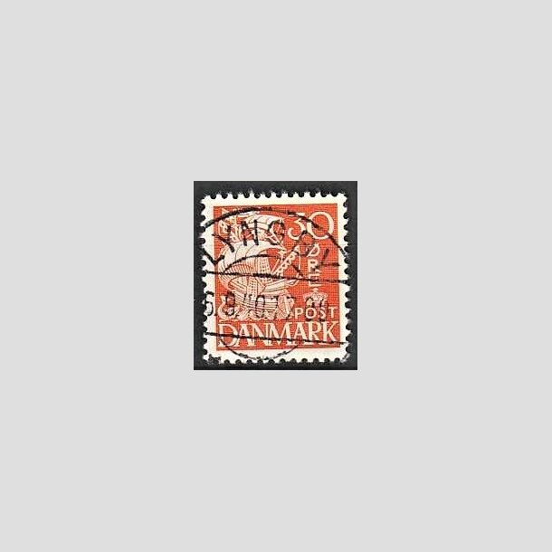 FRIMRKER DANMARK | 1940 - AFA 259 - Karavel 30 re orange Type II - Lux Stemplet Lyngby