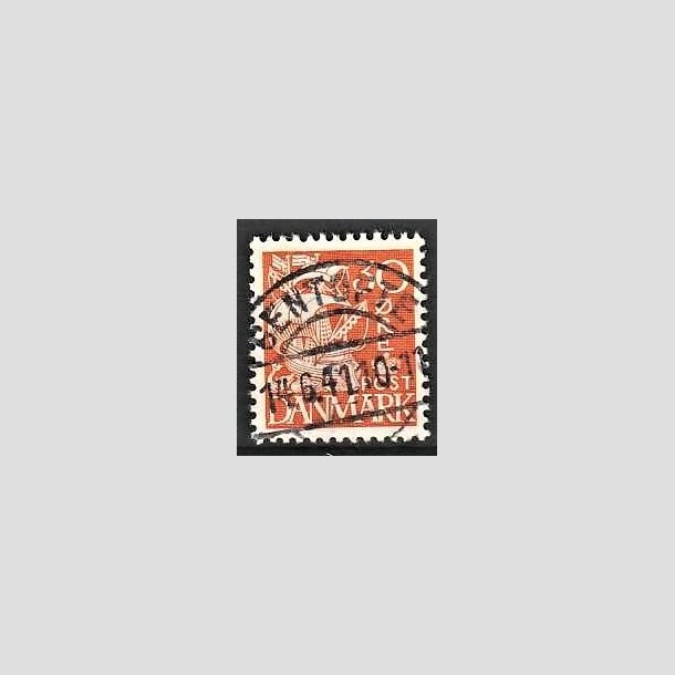 FRIMRKER DANMARK | 1940 - AFA 259 - Karavel 30 re orange Type II - Lux Stemplet Gentofte