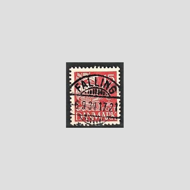 FRIMRKER DANMARK | 1937-40 - AFA 203a - Karavel 15 re rd Type II - Lux Stemplet Falling