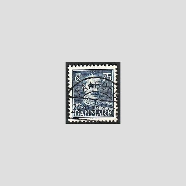 FRIMRKER DANMARK | 1946 - AFA 297 - Chr. X 75 re mrkbl - Lux Stemplet Faaborg