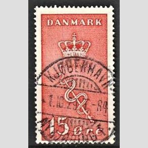 FRIM�RKER DANMARK | 1929 - AFA 179 - 15+5 �re r�d Kr�ftfrim�rke - Lux Stemplet K�benhavn