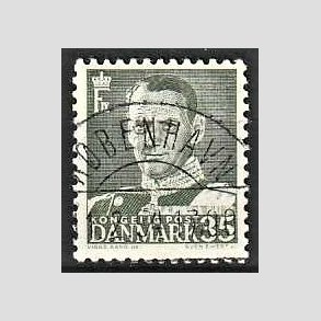 FRIMRKER DANMARK | 1951 - AFA 326 - Fr. IX 35 re grnsort - Lux Stemplet Kbenhavn