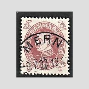 FRIMRKER DANMARK | 1930 - AFA 194 - Chr. X 60 r 35 re rdbrun - Lux Stemplet Mern