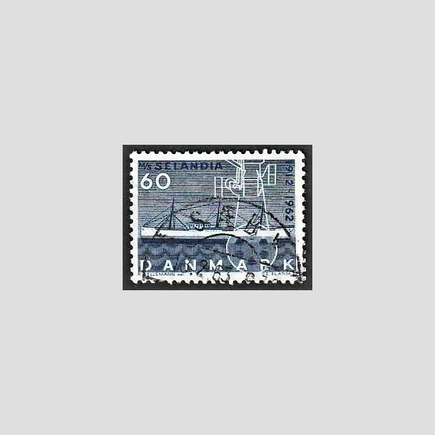 FRIMRKER DANMARK | 1962 - AFA 409 - Selandia - 60 re bl - Pragt Stemplet Sby