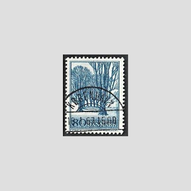 FRIMRKER DANMARK | 1966 - AFA 446 - Holte All - 80 re bl - Lux Stemplet