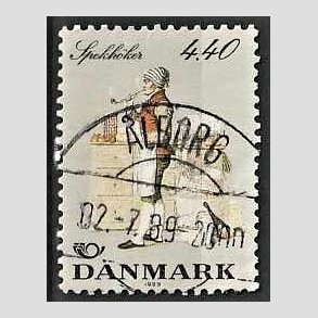 FRIM�RKER DANMARK | 1989 - AFA 937 - Folkedragter - 4,40 Kr. flerfarvet - Pragt Stemplet �lborg