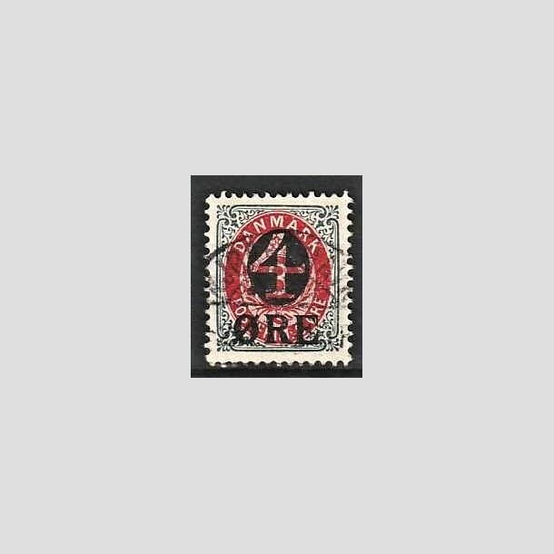 FRIMRKER DANMARK | 1904 -  AFA 40 - 4/8 re gr/rd - Lux Stemplet