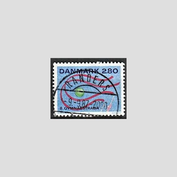 FRIMRKER DANMARK | 1987 - AFA 885 - Gymnaestrada Herning - 2,80 Kr. flerfarvet - Pragt Stemplet Randers