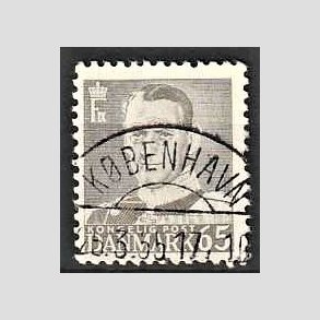 FRIMRKER DANMARK | 1952-53 - AFA 340 - Fr. IX 65 re gr - Lux Stemplet Kbenhavn