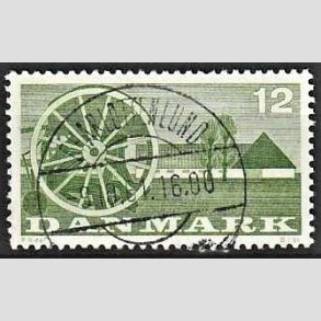 FRIMRKER DANMARK | 1960 - AFA 381 - Landbrugsmotiver - 12 re grn - Pragt Stemplet Charlottenlund