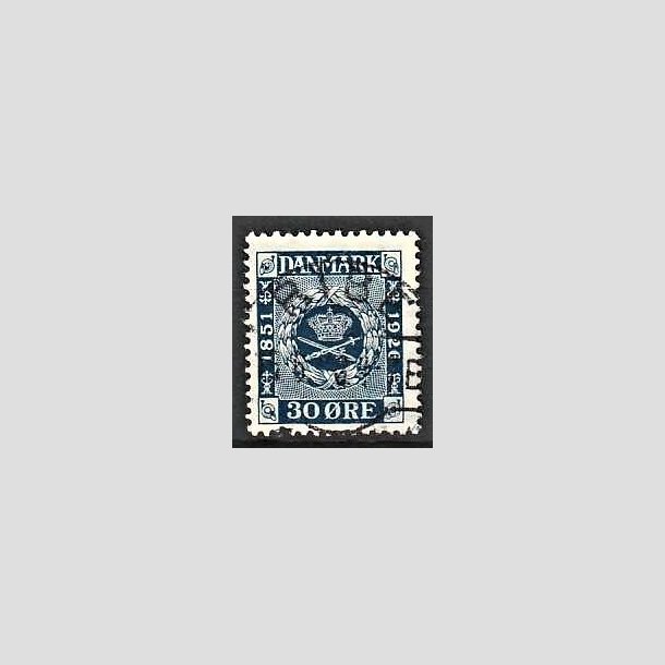 FRIMRKER DANMARK | 1926 - AFA 156 - Frimrkets 75 rs jubilum 30 re bl - Lux Stemplet Ribe