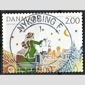 FRIM�RKER DANMARK | 2012 - AFA 1710 - H.C. Andersens eventyr - 2,00 Kr. flerfarvet - Pragt Stemplet