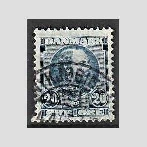FRIMRKER DANMARK | 1904-05 - AFA 48 - Chr. IX 20 re bl - Pragt Stemplet