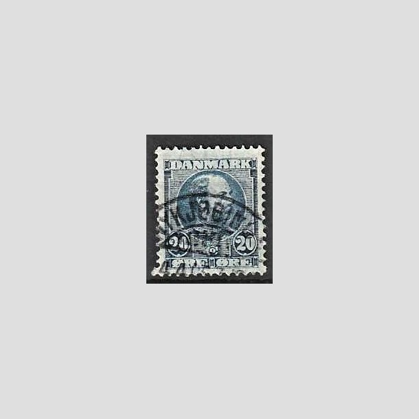 FRIMRKER DANMARK | 1904-05 - AFA 48 - Chr. IX 20 re bl - Pragt Stemplet