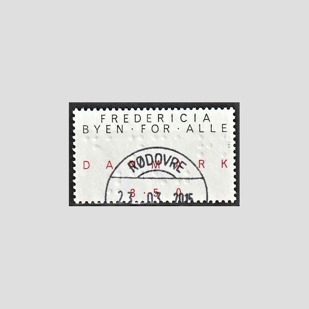 FRIMRKER DANMARK | 1990 - AFA 979 - Byen for alle - 3,50 Kr. sort/rd - Lux Stemplet