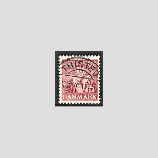 FRIMRKER DANMARK | 1936 - AFA 232 - Reformationen 15 re rd - Lux Stemplet Thisted