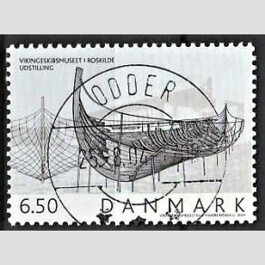 FRIM�RKER DANMARK | 2004 - AFA 1402 - Vikingeskibsmuseet - 6,50 Kr. Udstilling - Pragt Stemplet Odder