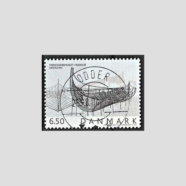 FRIMRKER DANMARK | 2004 - AFA 1402 - Vikingeskibsmuseet - 6,50 Kr. Udstilling - Pragt Stemplet Odder