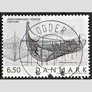 FRIM�RKER DANMARK | 2004 - AFA 1402 - Vikingeskibsmuseet - 6,50 Kr. Udstilling - Pragt Stemplet Odder