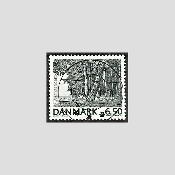 FRIMRKER DANMARK | 2002 - AFA 1317 - Landskabsbilleder - 6,50 Kr. Langeland - Pragt Stemplet Odder