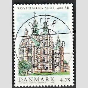 FRIM�RKER DANMARK | 2006 - AFA 1463 - Roseborg Slot 400 �r. - 4,75 Kr. Rosenborg slot - Pragt Stemplet Odder