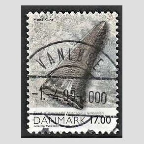 FRIM�RKER DANMARK | 2009 - AFA 1574 - Danmarks natur II - 17,00 Kr. flerfarvet - Pragt Stemplet Vanl�se