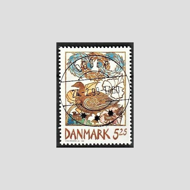 FRIMRKER DANMARK | 1999 - AFA 1205 - Forrsbebudere - 5,25 Kr. Gs - Lux Stemplet Odder (Udsgt kvalitet)