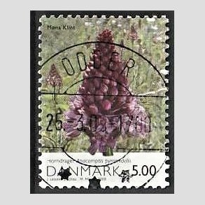 FRIM�RKER DANMARK | 2009 - AFA 1571 - Danmarks natur II - 5,00 Kr. flerfarvet - Pragt Stemplet Odder