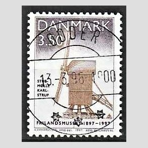FRIM�RKER DANMARK | 1997 - AFA 1139 - Frilandsmuseet 100 �r - 3,50 Kr. flerfarvet - Lux Stemplet Odder (Uds�gt kvalitet)