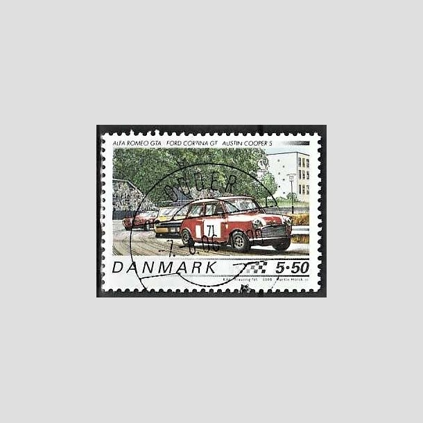 FRIMRKER DANMARK | 2006 - AFA 1471 - Klassiske racerbiler - 5,50 Kr. Mini Cooper S - Pragt Stemplet Odder 